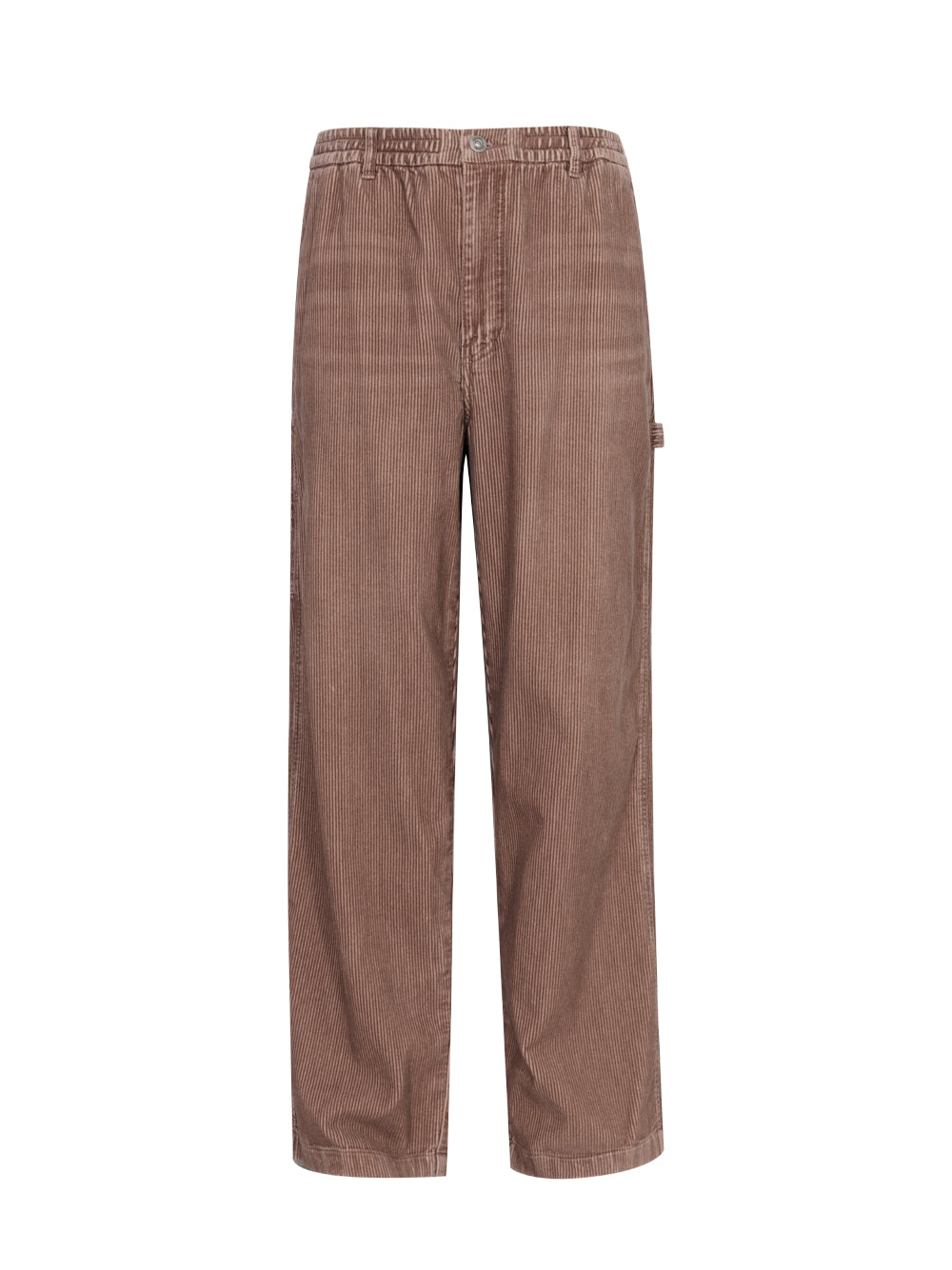 Corduroy Wide Carpenter Pants Brown