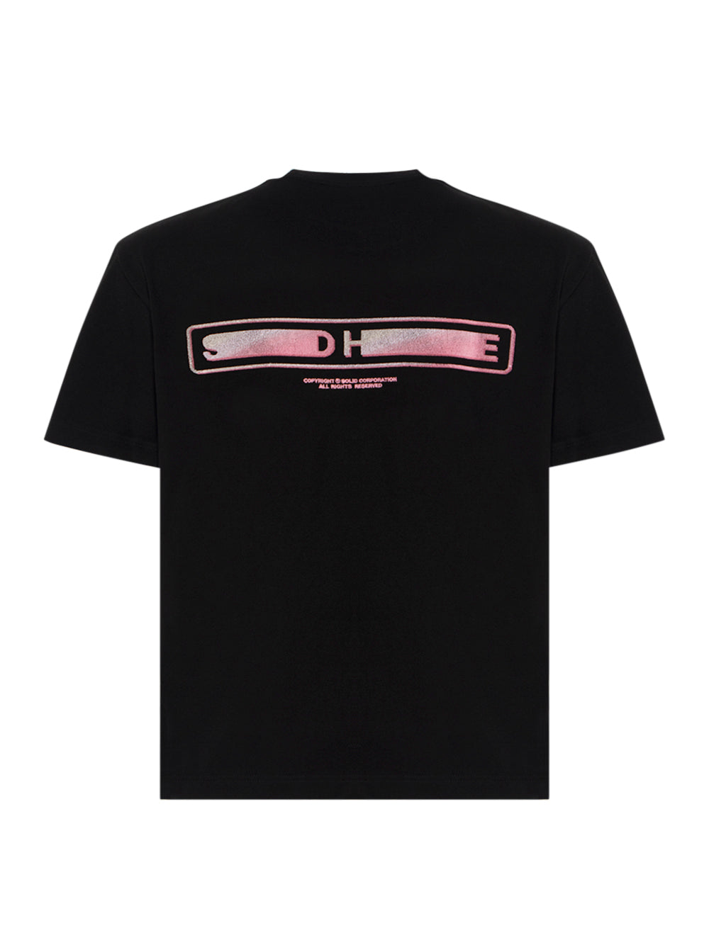 Gradient Soft Back Logo T-Shirt (Black)