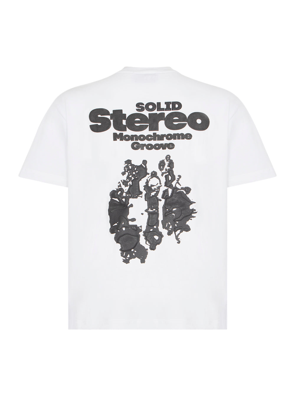 Monochrome Groove T-Shirt (White)