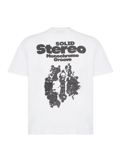 Monochrome Groove T-Shirt (White)