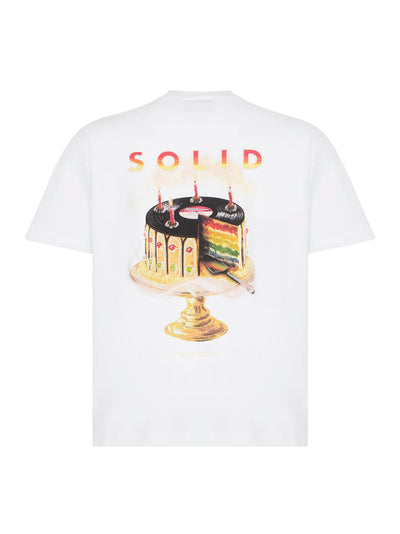 Whole Cake Back Logo T-Shirt (White)