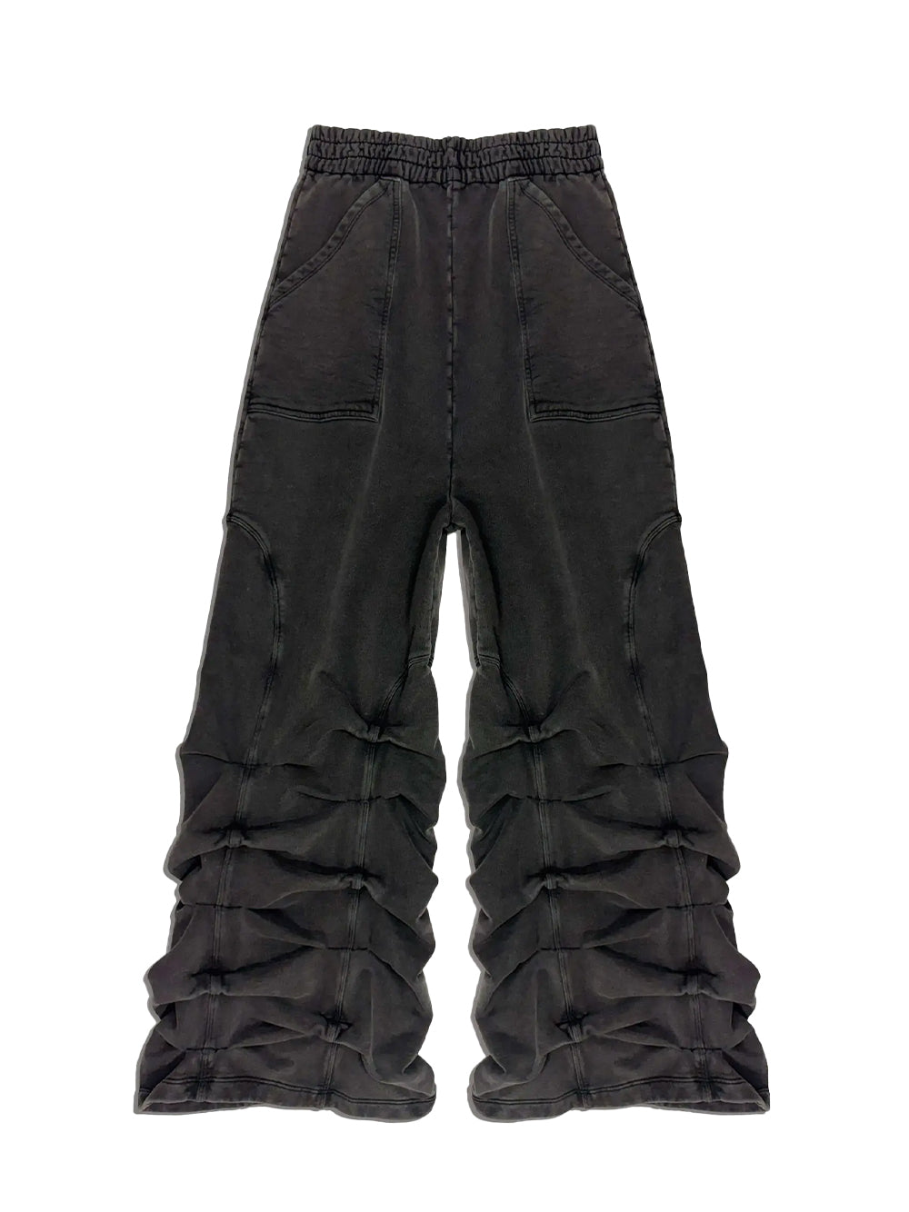 Smock Detailed Sweatpants Grey