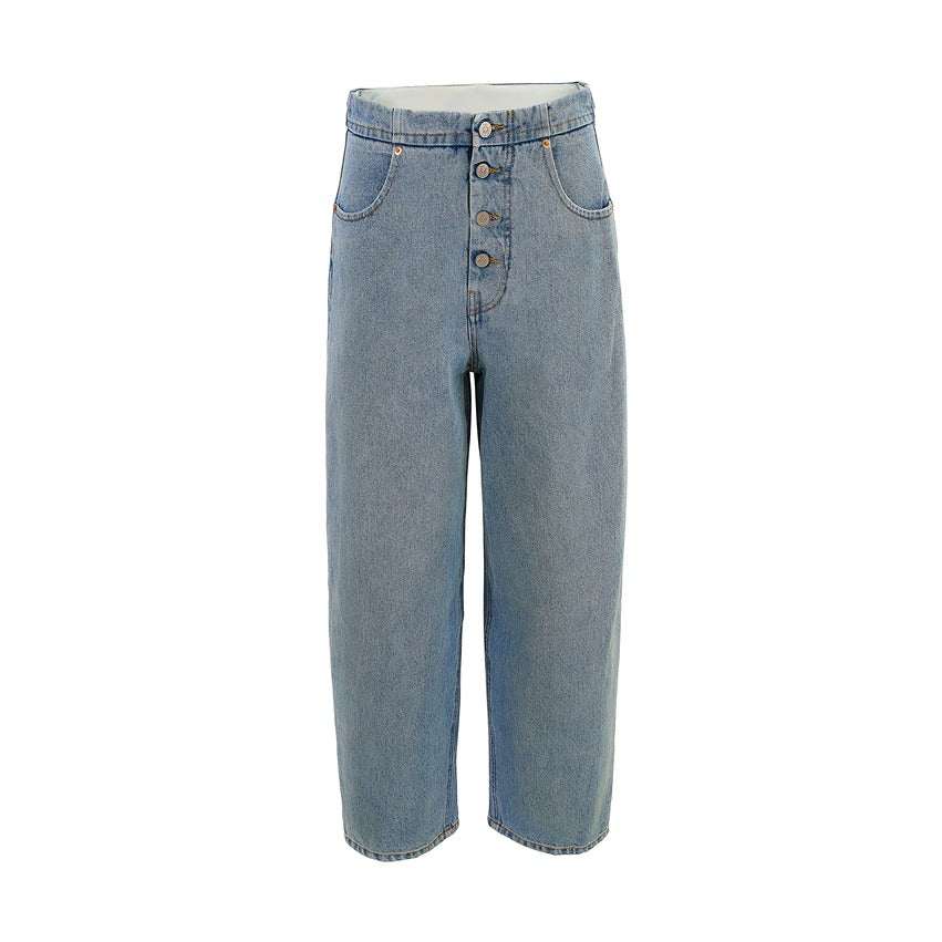 Pants 5 Pockets Light Blue