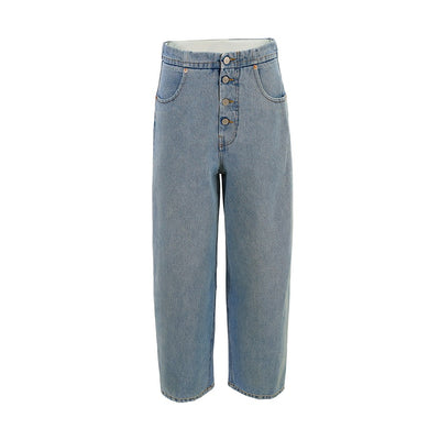 Pants 5 Pockets Light Blue