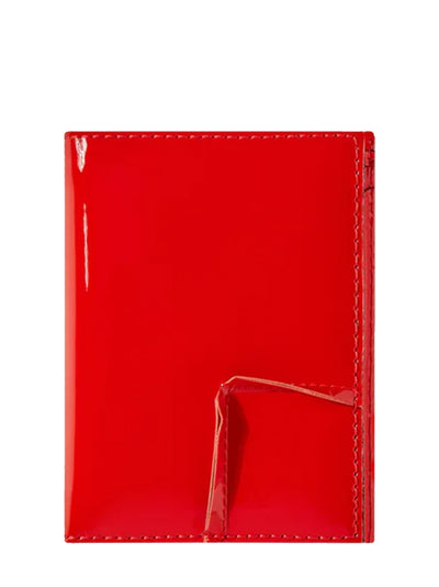 Reversed Hem Bifold Wallet (Red)