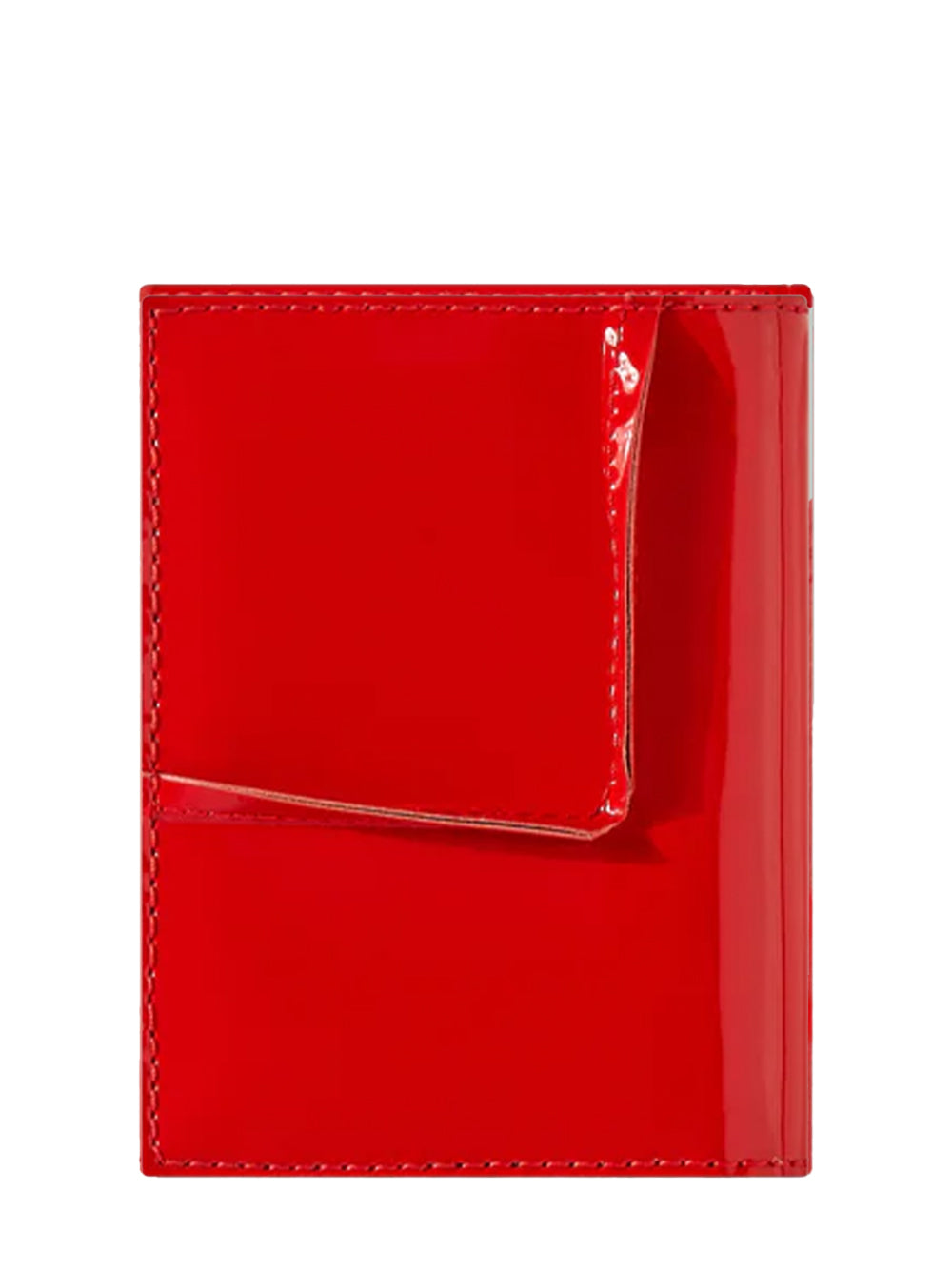 Reversed Hem Bifold Wallet (Red)