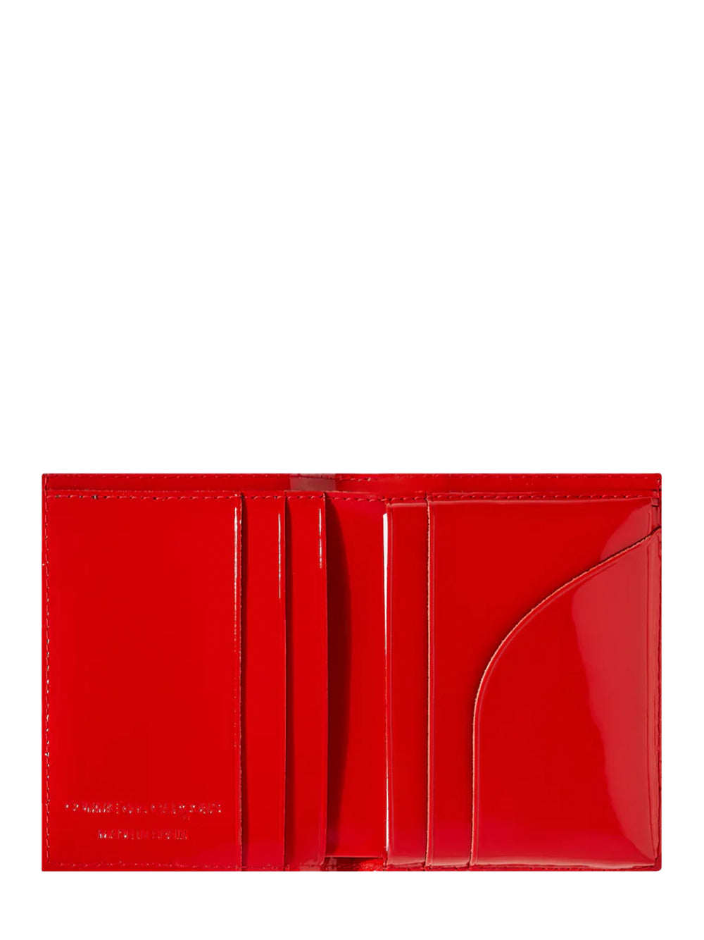 Reversed Hem Bifold Wallet (Red)