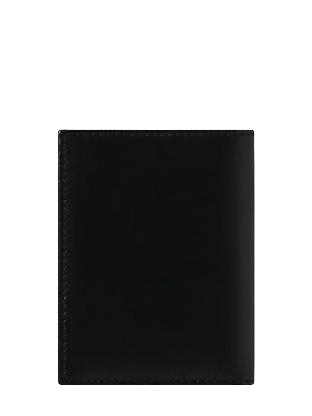 Silver Eyelet Bifold Wallet Black
