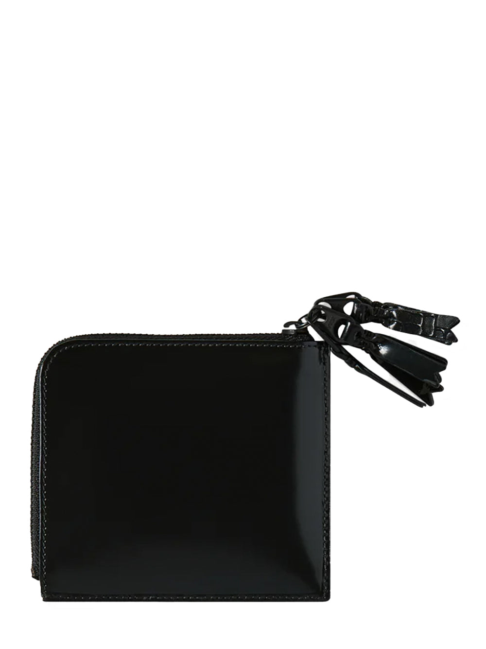 Zipper Medley Zip Around Wallet Black