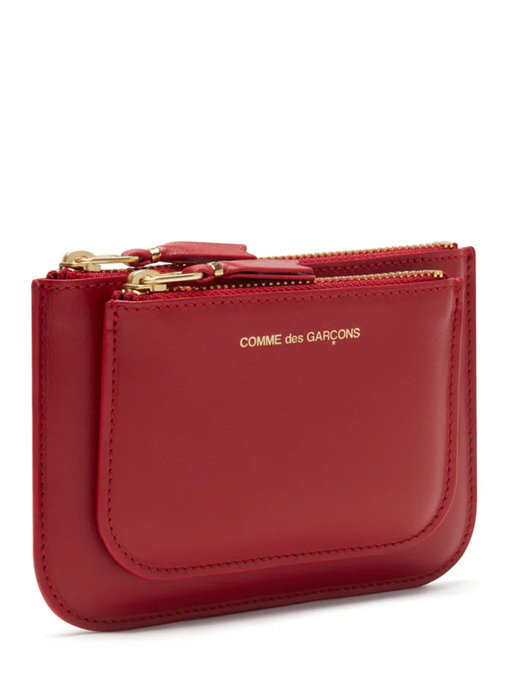 Outside Pocket Zip Pouch (ฺRed)