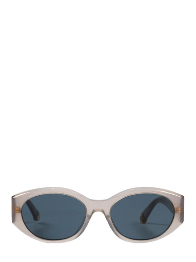 Sc40077i Acetate Sunglasses (Shiny Black/Green)