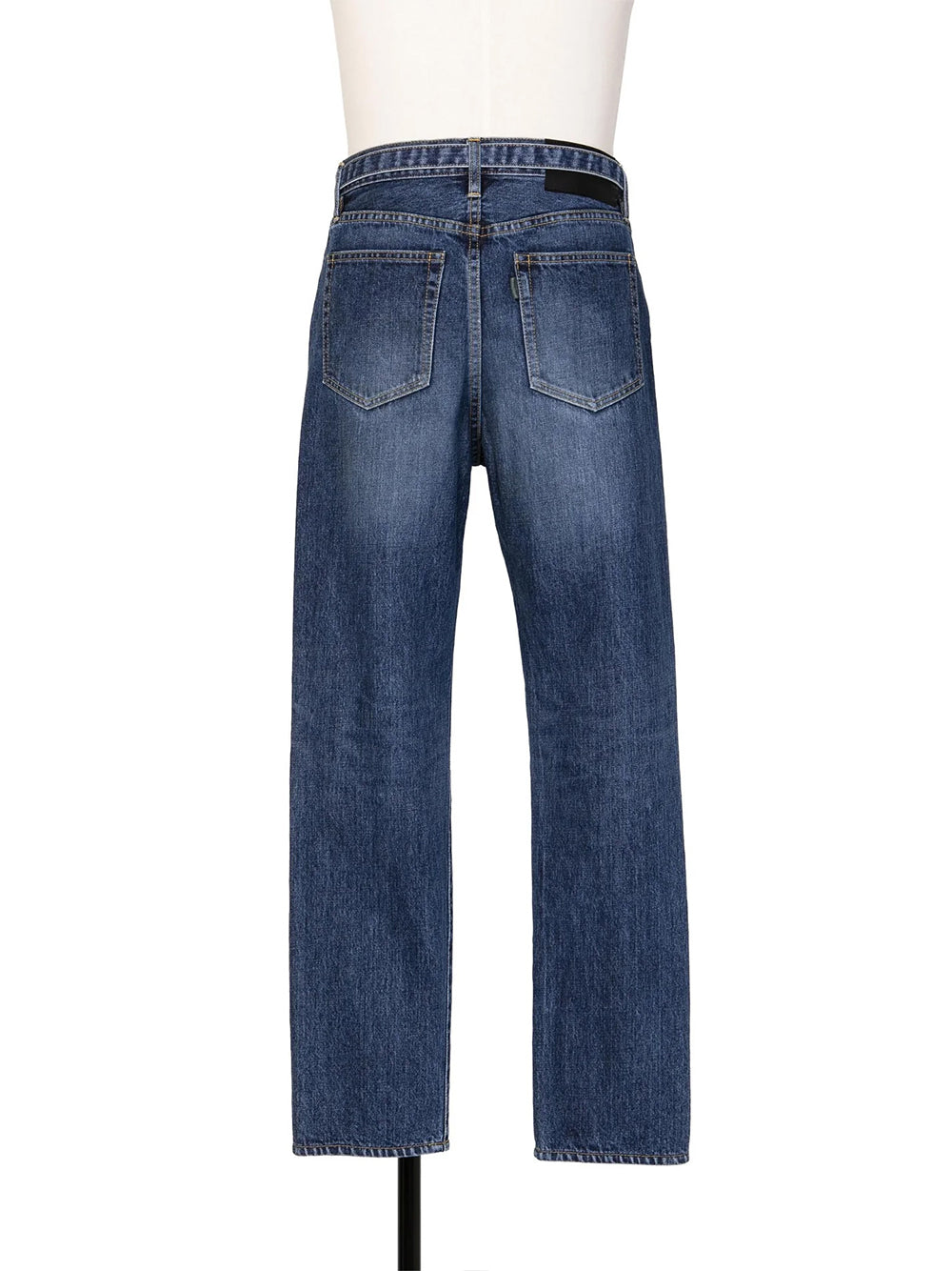 Straight Denim Pants Blue