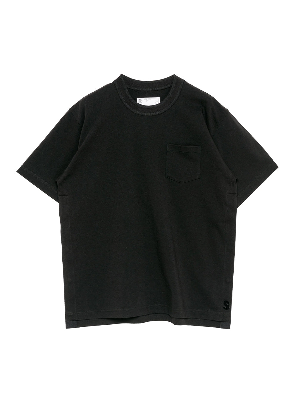 S Cotton Jersey T-Shirt Black