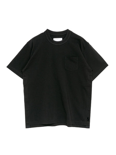 S Cotton Jersey T-Shirt Black