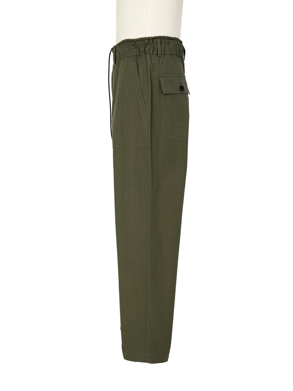 Cotton Nylon Oxford Pants Khaki