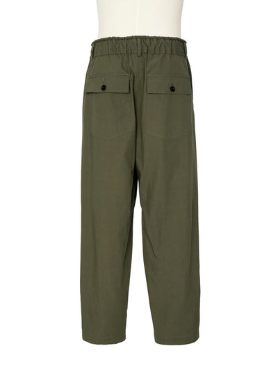 Cotton Nylon Oxford Pants Khaki