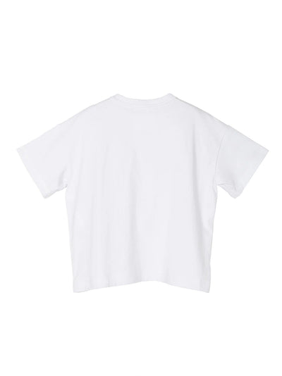 S Cotton Jersey T-Shirt White