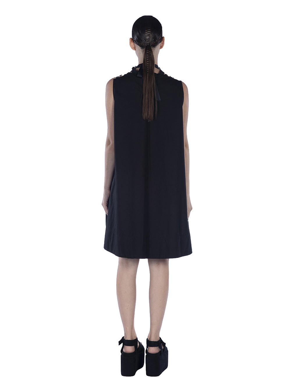 Cotton Print Sleeveless Micro Multicolor