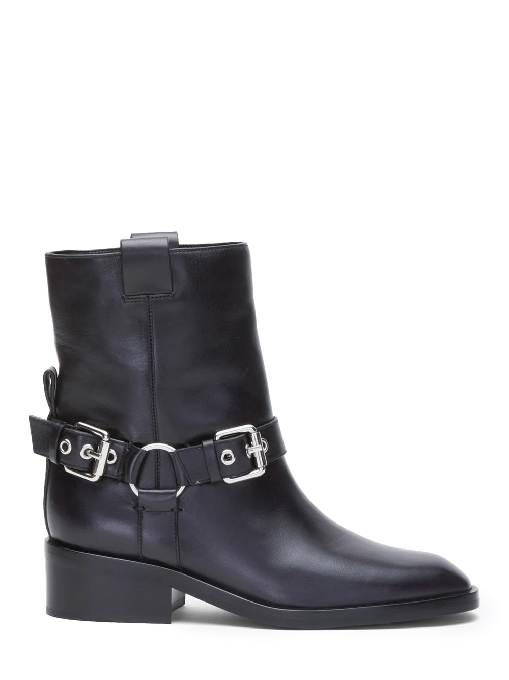 Alexa Moto Boot Black