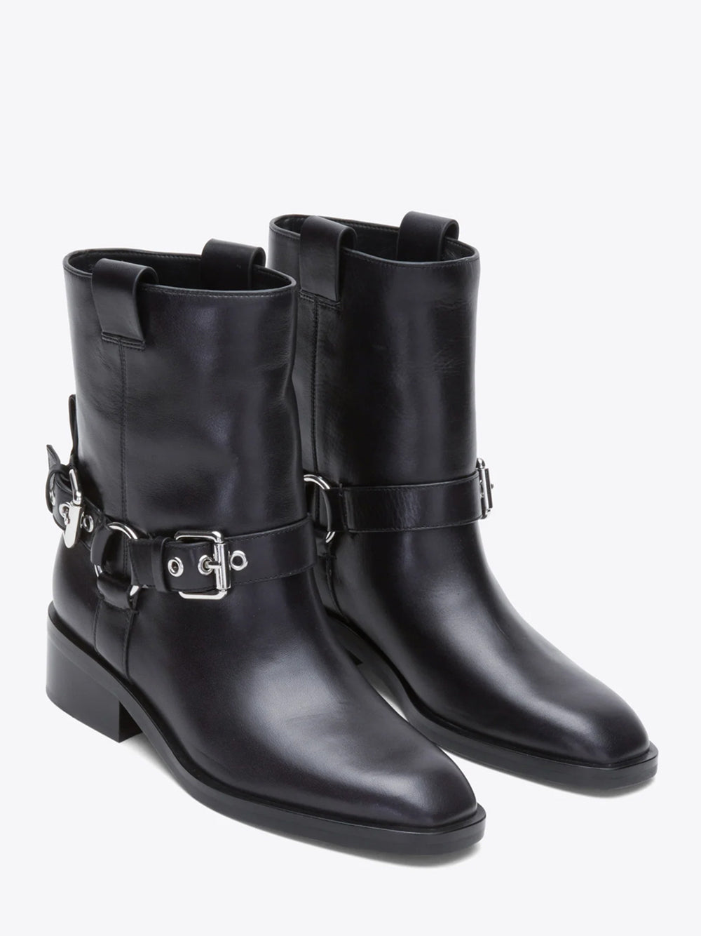 Alexa Moto Boot Black