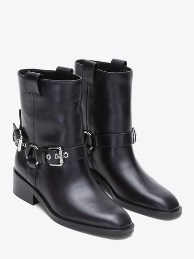 Alexa Moto Boot Black