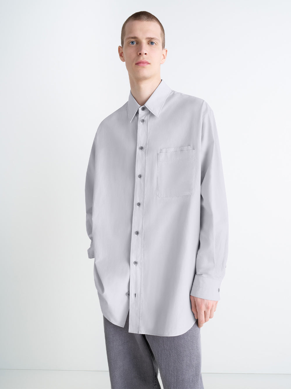 Double Pocket Shirt Misty Lilac