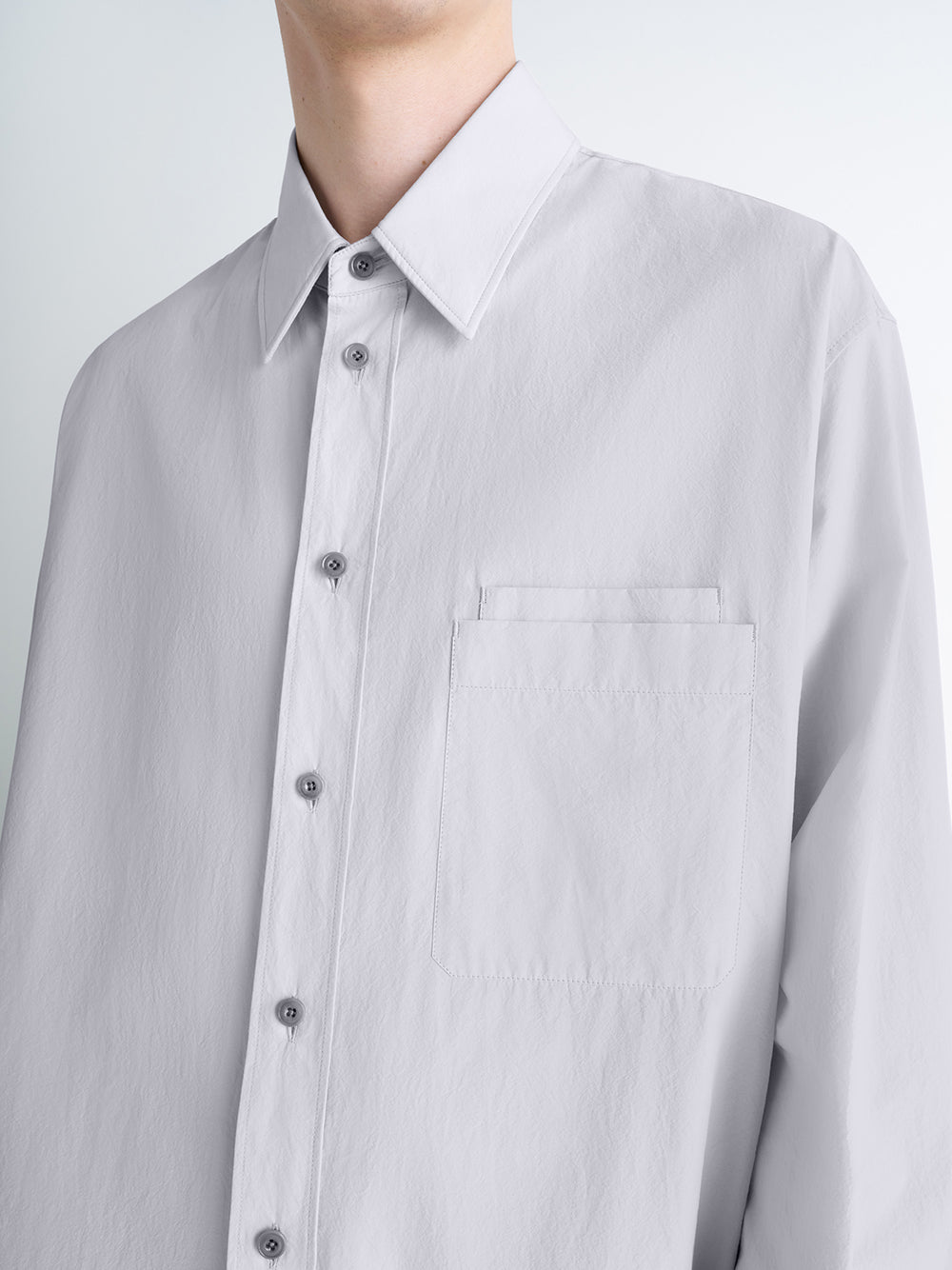 Double Pocket Shirt Misty Lilac