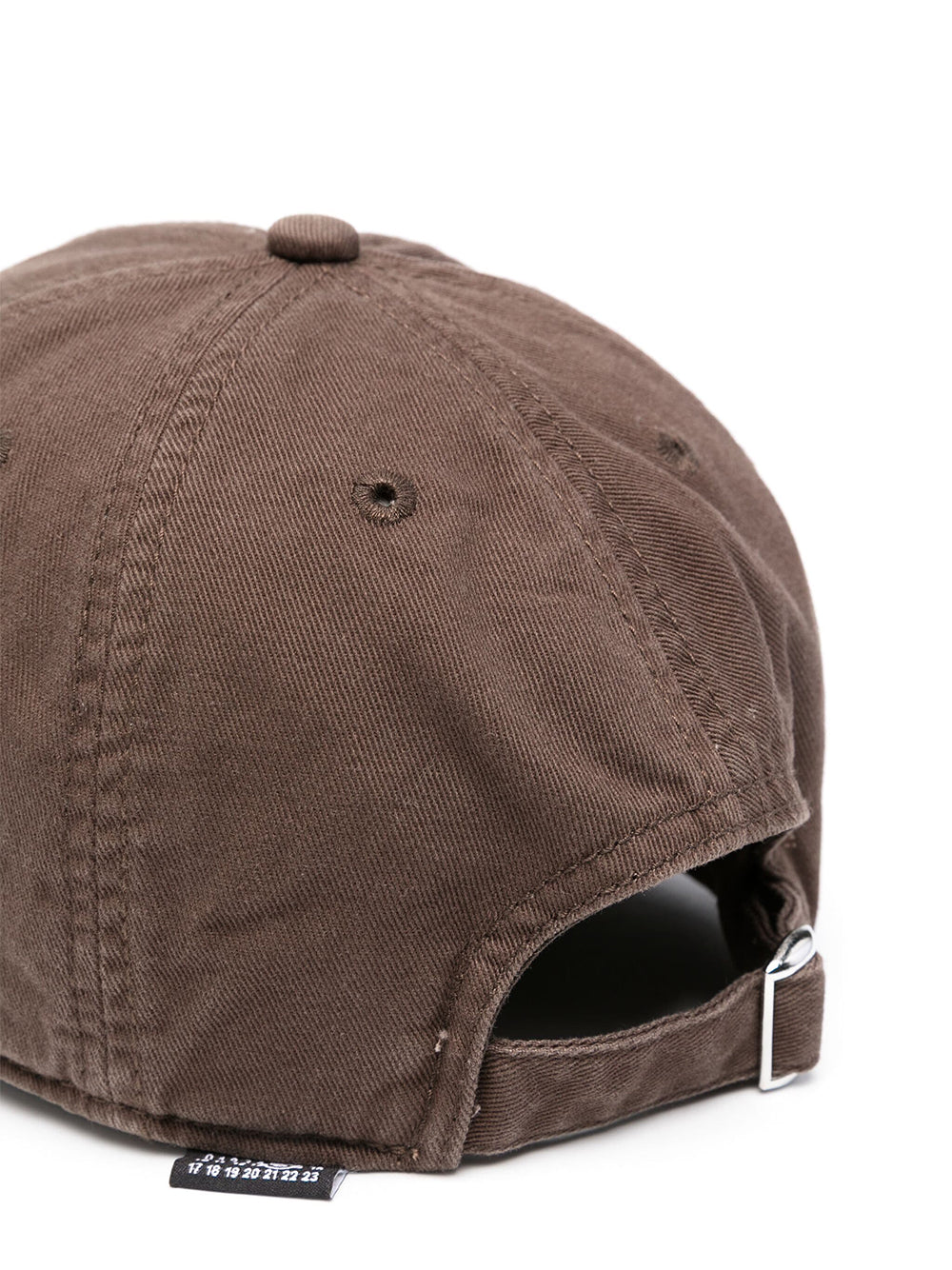 Numbers-Motif Cap Khaki