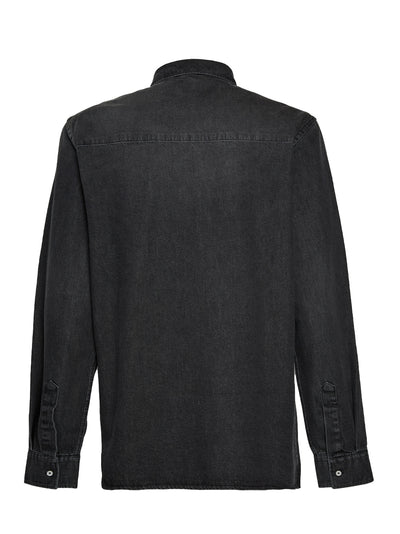 Denim Shirt Bk Black