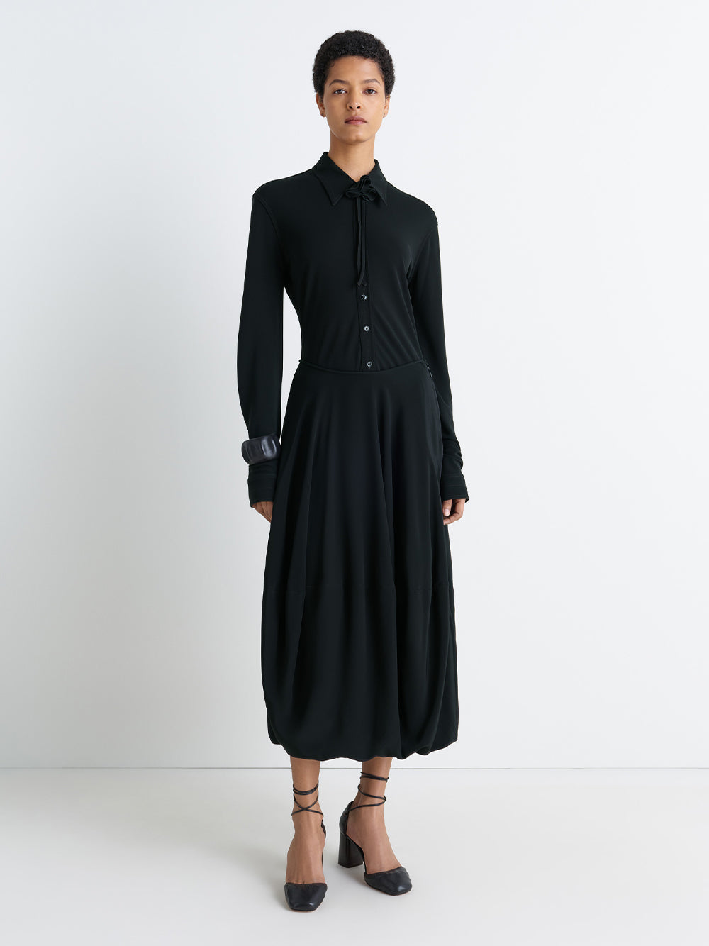 Balloon Skirt Black