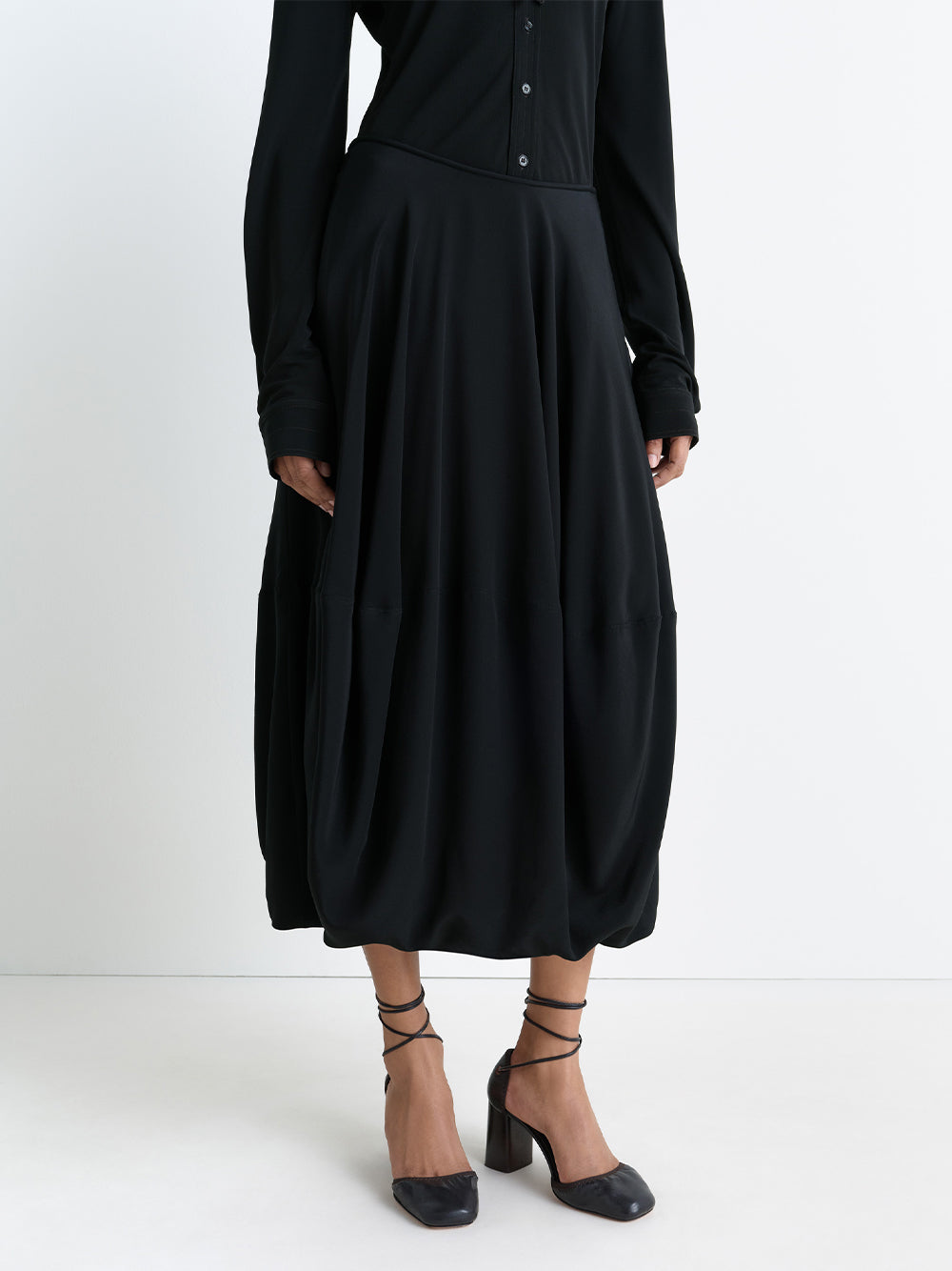 Balloon Skirt Black