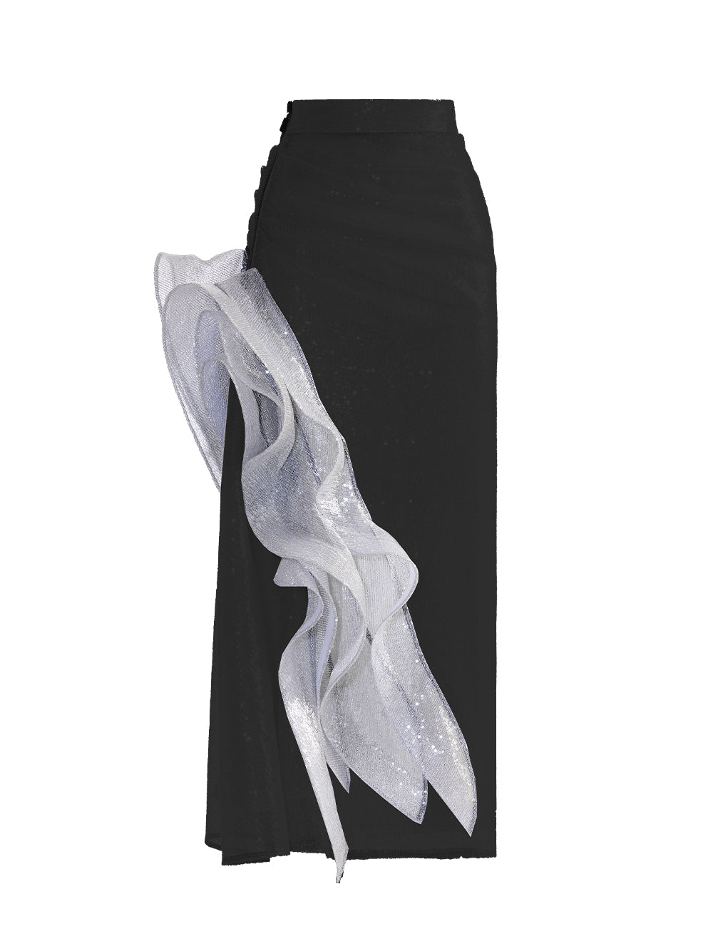 Hymn Skirt Black/crystal