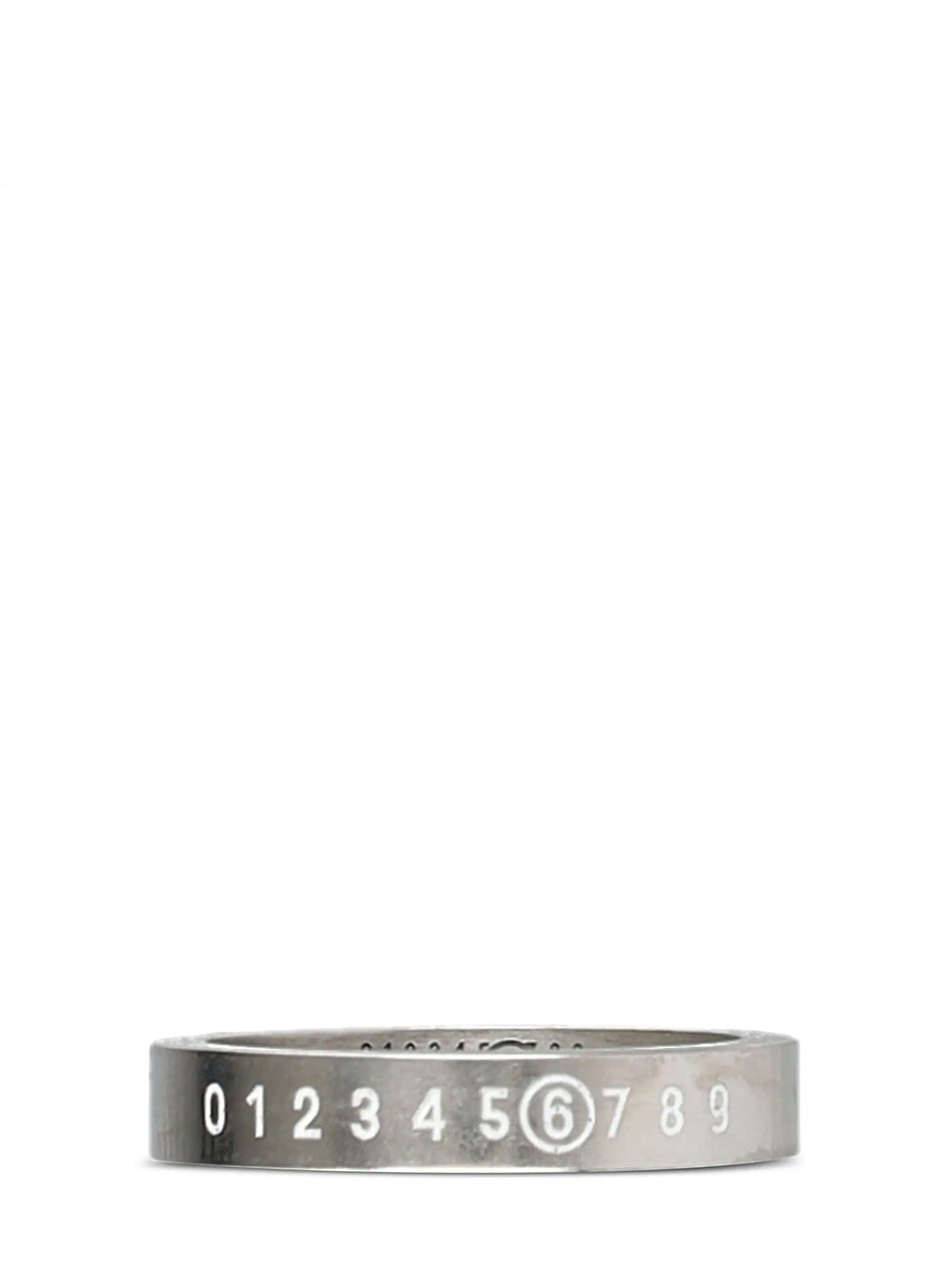 Numeric Ring Palladio Burattato/White