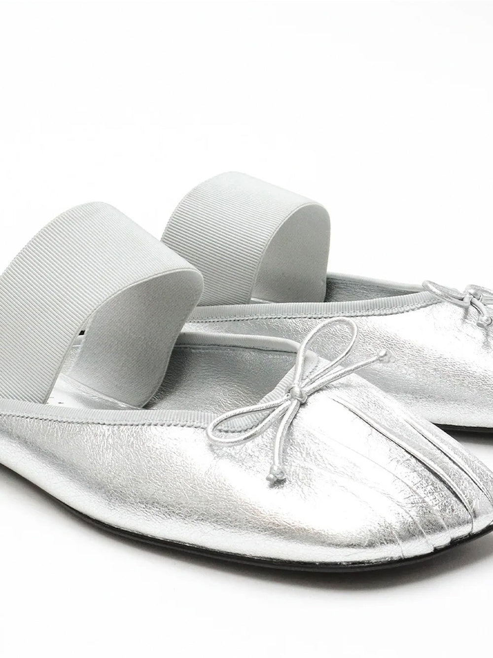 Id Ballerina Mule Silver