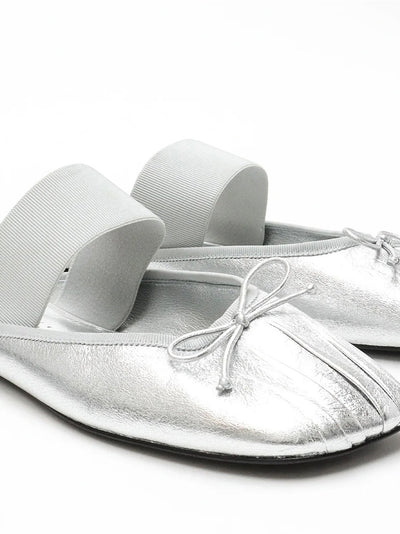 Id Ballerina Mule Silver