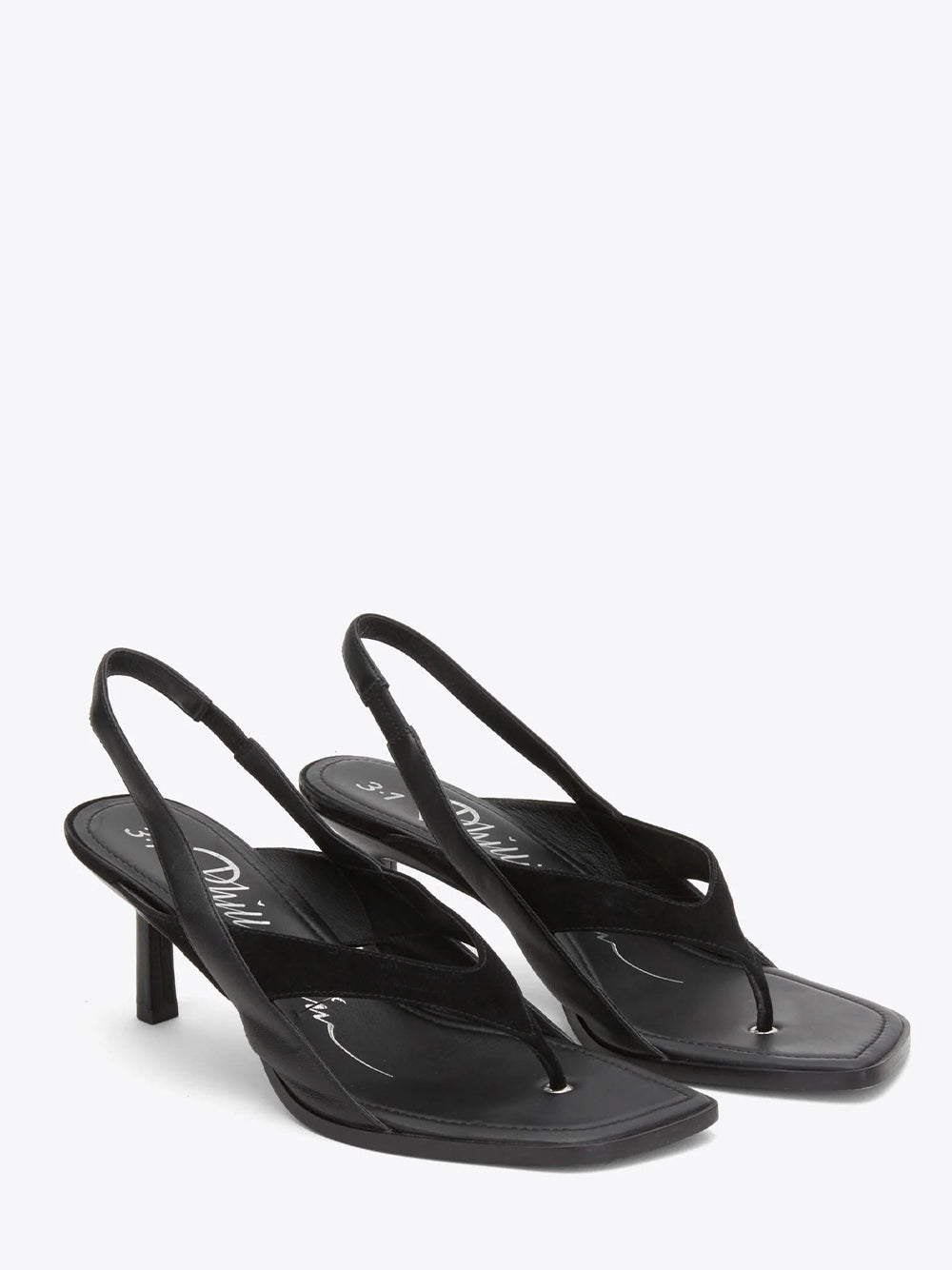 Id Double Strap Sandal (Black)
