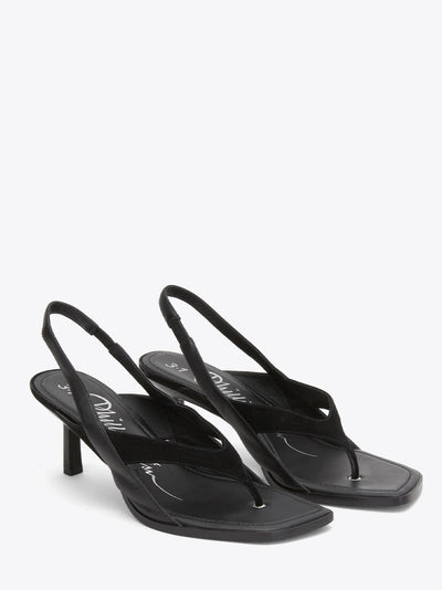 Id Double Strap Sandal (Black)