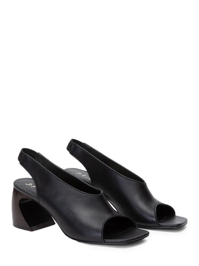 Id Open Sling Back Black