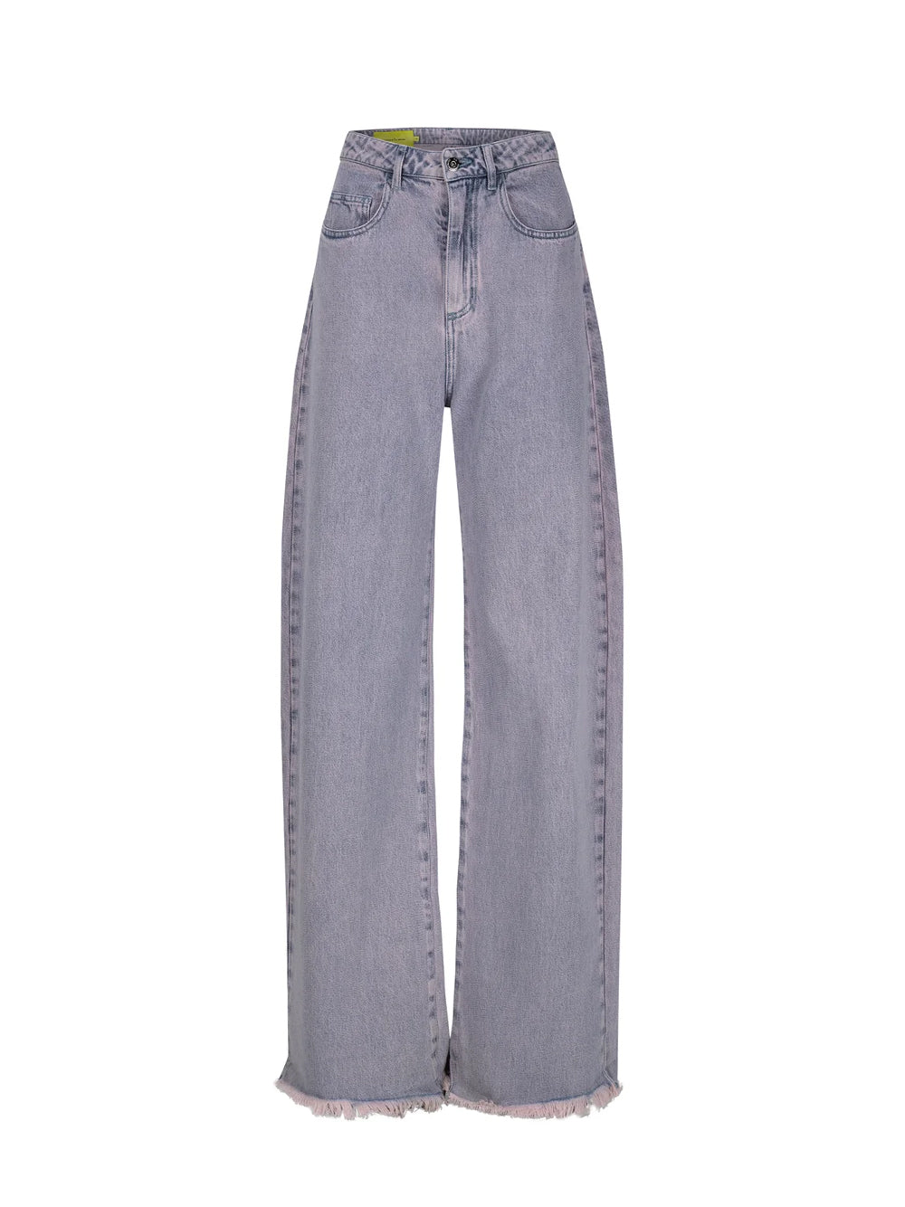 Lilac Overdye Denim Boyfriend Jeans Lilac