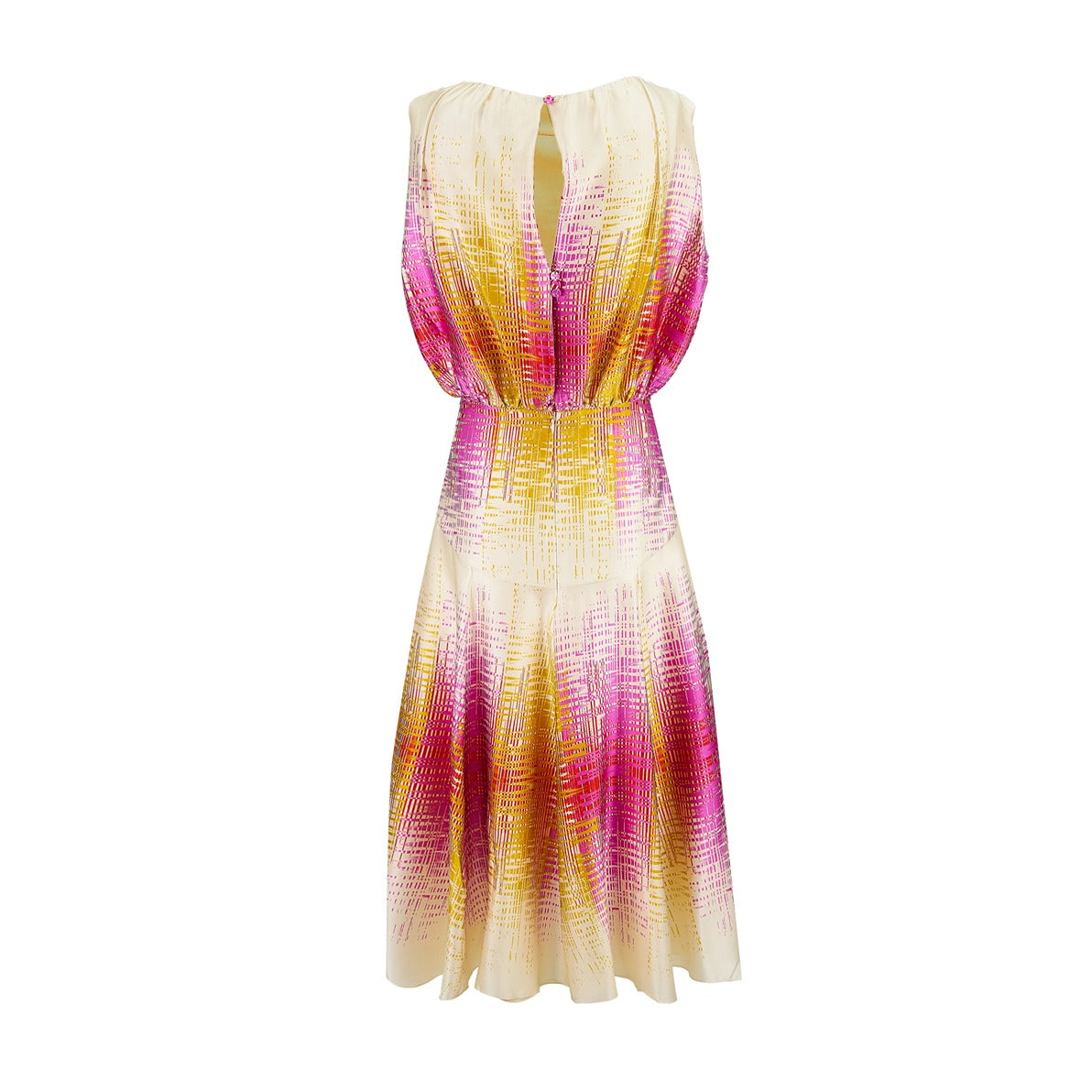 Daila Dress Mgnta Dgtal Electric