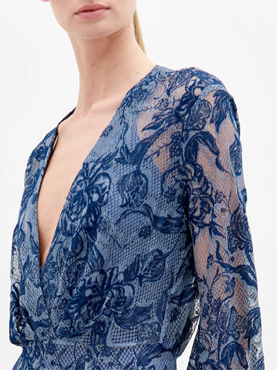 Robin Dress Indigo Lace