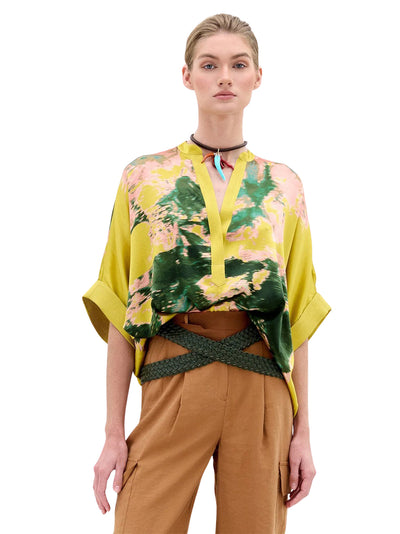 Daia Blouse Bright Gold