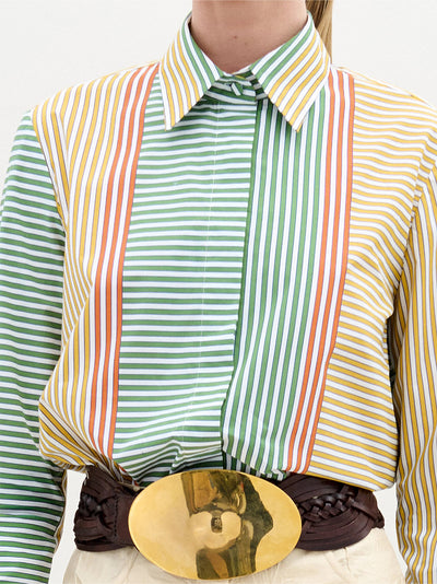Cubillos Shirt Garden Stripes