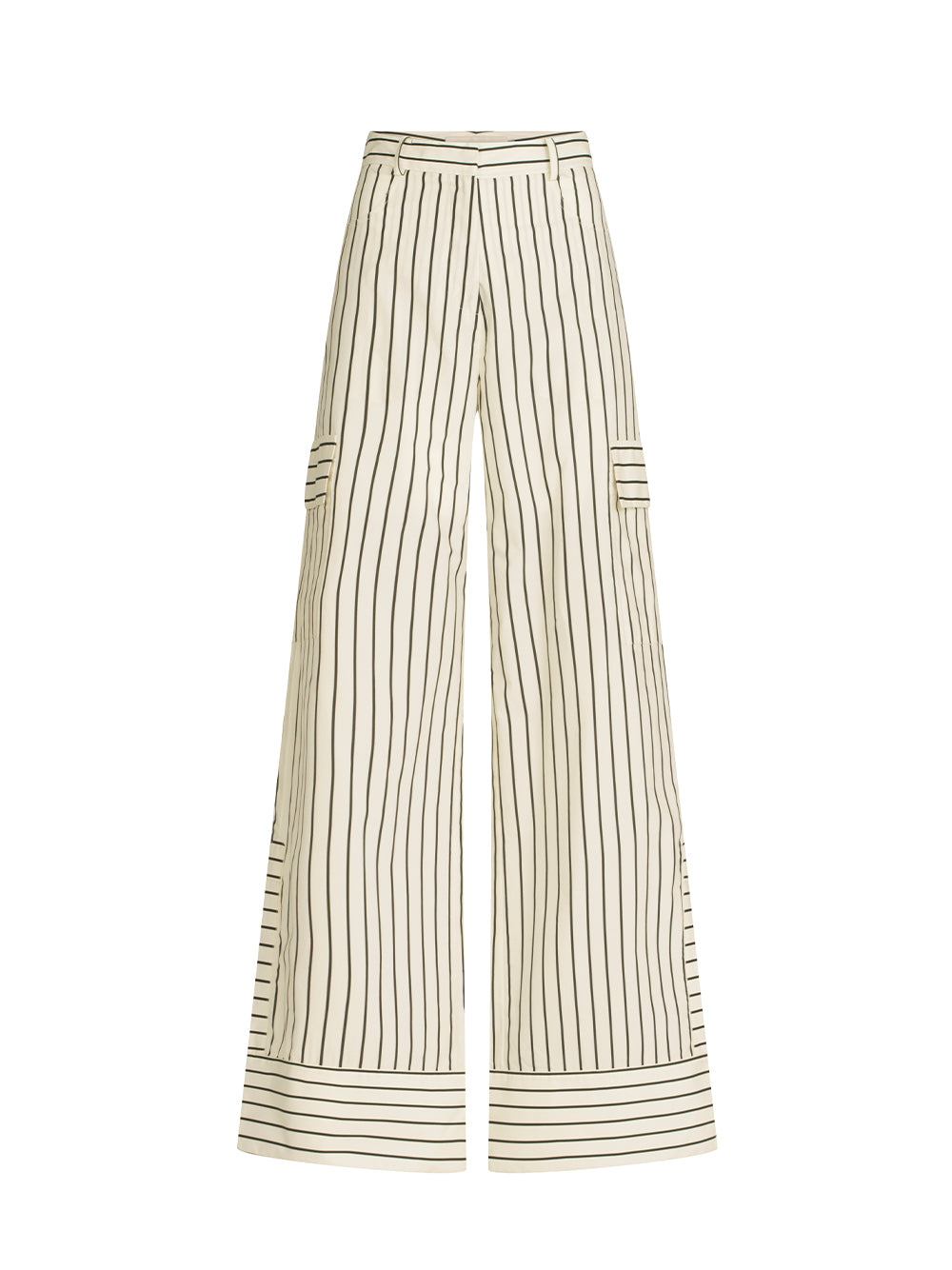 Falak Pant Black White