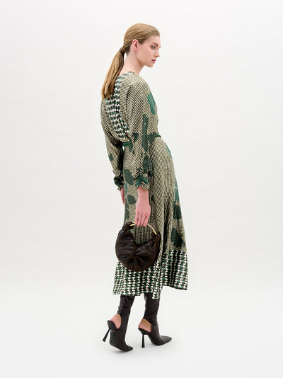 Lizzy Blouse Abstract Green