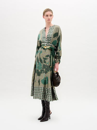 Lizzy Blouse Abstract Green