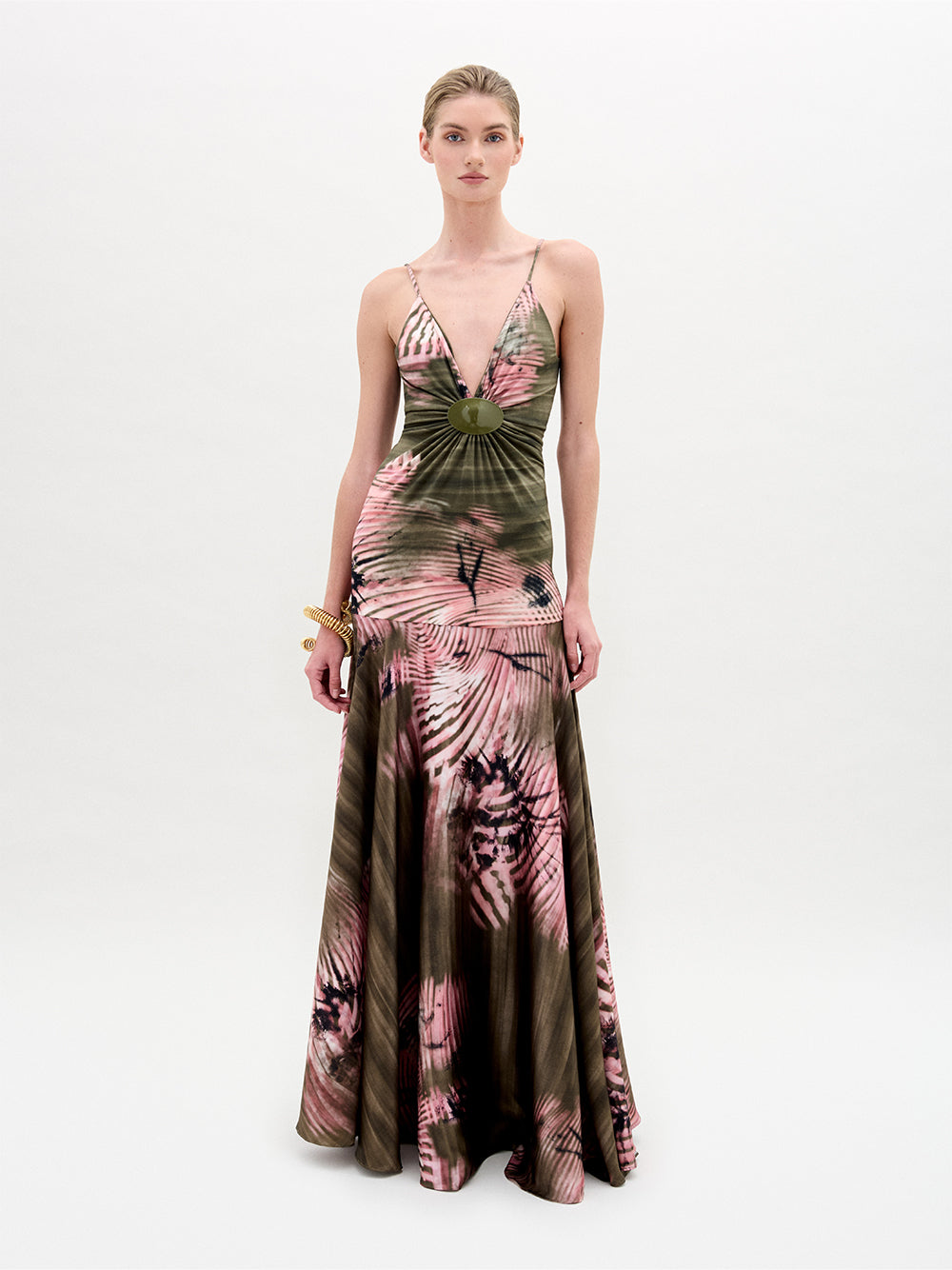 Carmin Dress Rose Vine