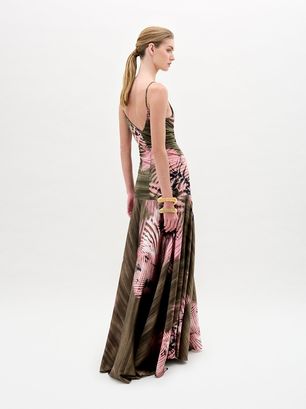 Carmin Dress Rose Vine