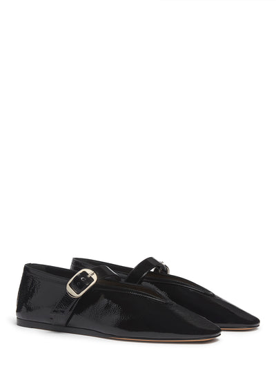 Stella Slipper
Patent Leather Black