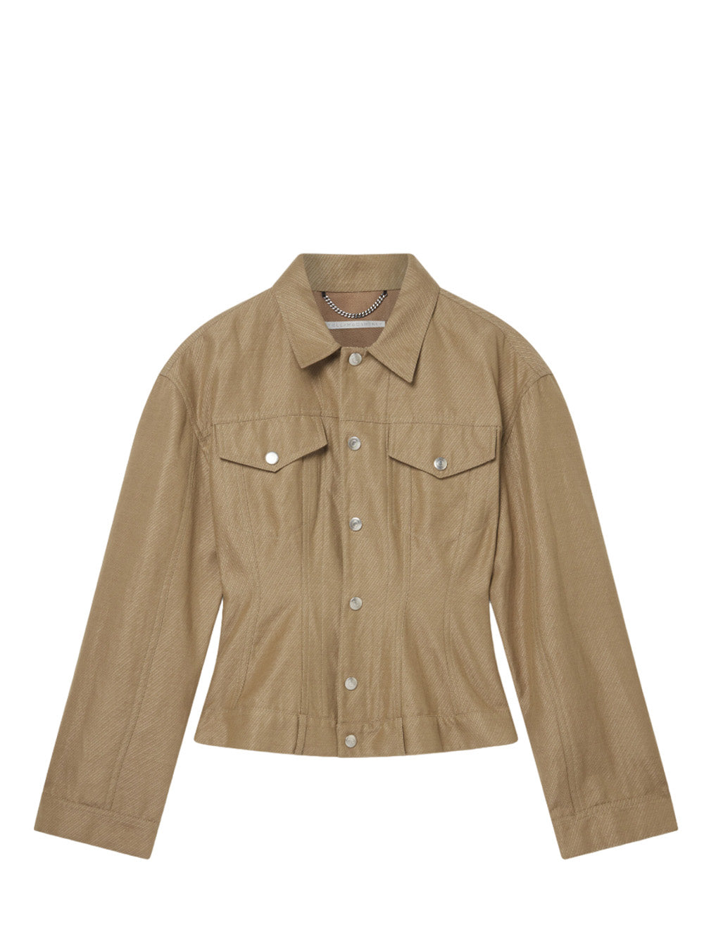 Corset Waist Utility Jacket (Caramel)